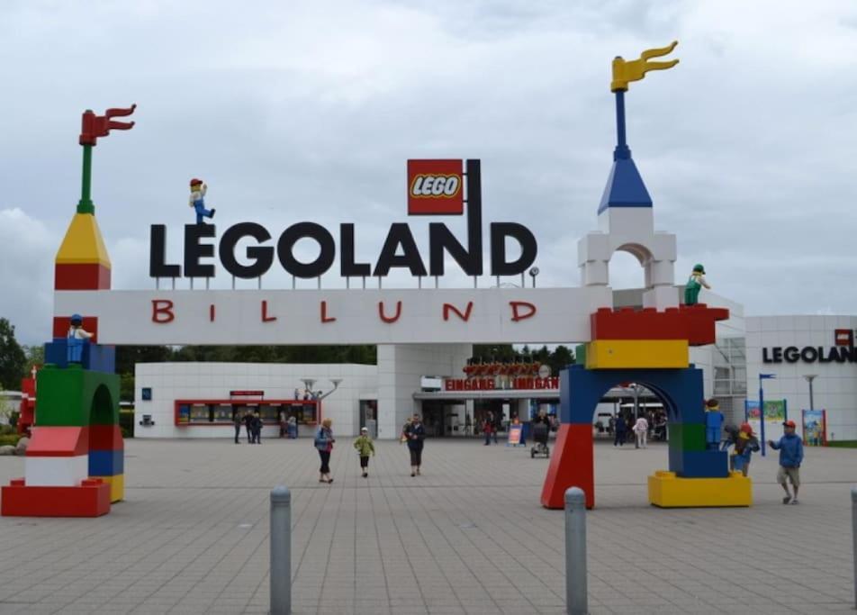 Mindedalen - Idyl Taet Pa Alt Og Helt I Fred Apartment Billum Bagian luar foto